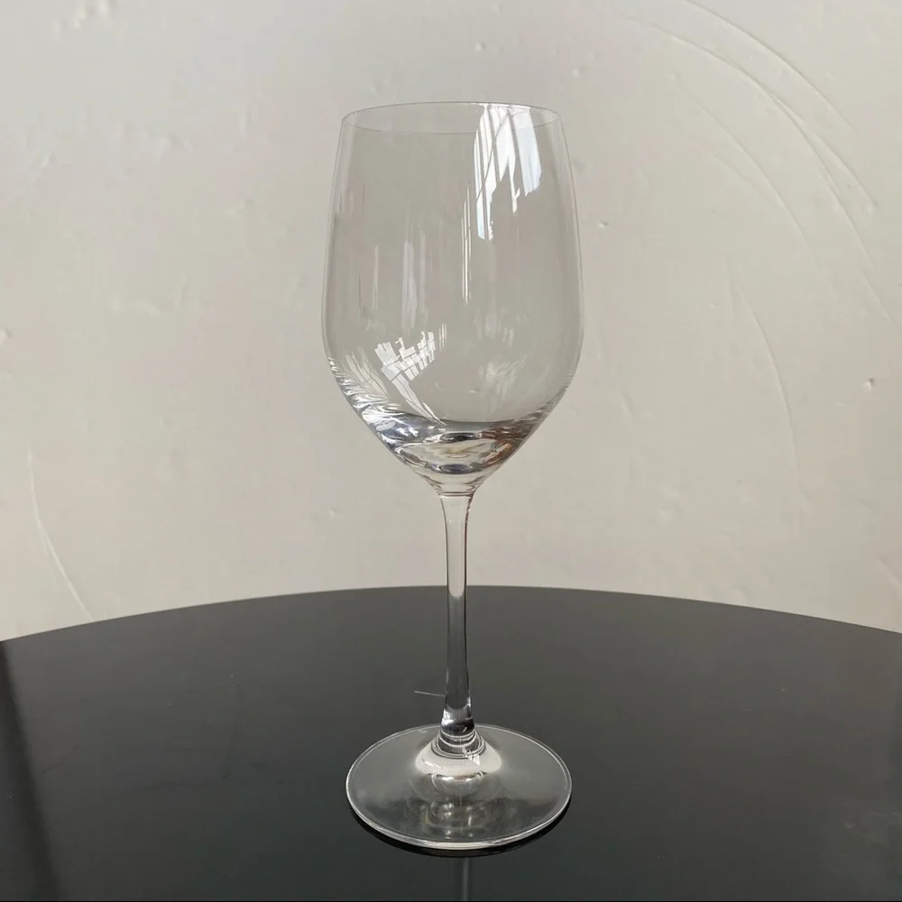 Spiegelau Wine Glasses 8-7/8” Pair Of Older Crown‎ S Logo 14 Oz.